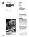 IRS Taxable and Nontaxable Income Publication 525