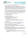 Pre-Term FAQs To Partners Final