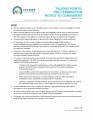Pre-Termination Talking Points To Partners Final