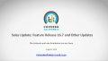 Webinar Sales Update Feature Release 16.7and Other Updates Final
