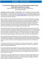 Take Action For Health Launch Press Release